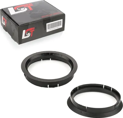 Produktbild von 2 ZENTRIERRINGE DISTANZRINGE FÜR ALUFELGEN - Ø 76,0 mm - Ø 66,6 mm