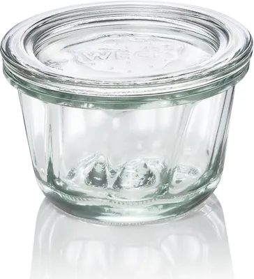 Produktbild von 12x Weck Glas Gugelhupfglas mit Deckel Bundt cake 165 ml