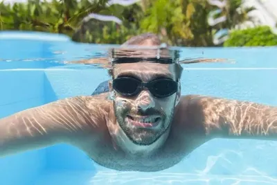 Image de Lunettes de natation noires - Bestway