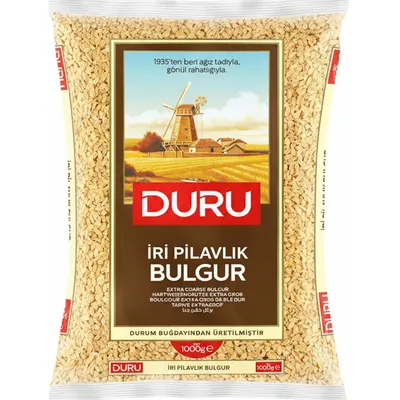 Produktbild von Duru Hartweizengrütze Extra Grob Bulgur 1000g, - Iri Pilavlik Bulgur