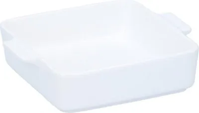 Obrázek produktu pro Bílá keramická zapékací forma 21×13×4 cm – 580 ml, do trouby do 200 °C