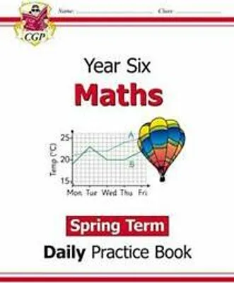 Produktbild von KS2 Maths Year 6 Daily Practice Book: Spring Term