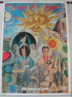 Image de Tears For Fears - The Seeds Of Love - 1989 - Affiche Poster - 61x85cm