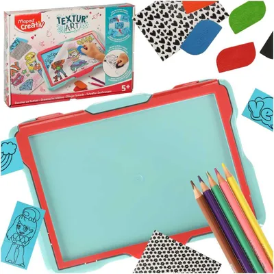 Produktbild von Maped Creativ Zeichentisch TEXTURE ART FASHION,inkl. Zubehör