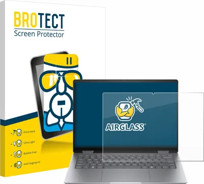 Produktbild von BROTECT Schutzglas für HP Envy x360 14 2-in-1 Schutzfolie Panzer Folie Glas Display Schutz klar