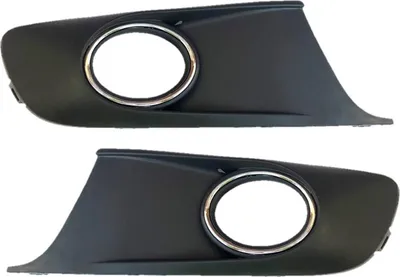 Produktbild von Lüftungsgitter Nebelscheinwerfer Grill links rechts Chrom passend für Caddy 10-