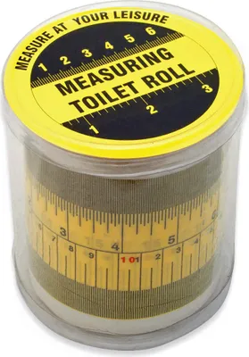 Produktbild von Toilettenpapier mit Maßband