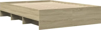 Produktbild von Bettgestell ohne Matratze Sonoma-Eiche 120x190 cm Holzwerkstoff