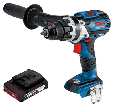 Produktbild von Bosch GSR 18V-110 C Professional Akku Bohrschrauber 18 V 110 Nm Brushless + 1x Akku 2,0 Ah - ohne Ladegerät