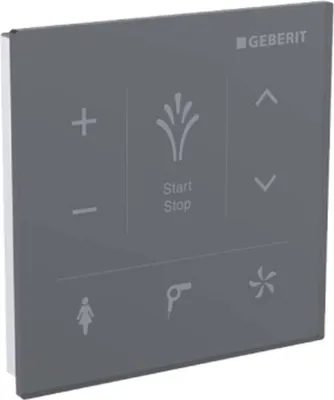 Produktbild von Geberit Wandbedienpanel, zu Geberit AquaClean Mera und AquaClean Tuma, 147.038.SJ.1