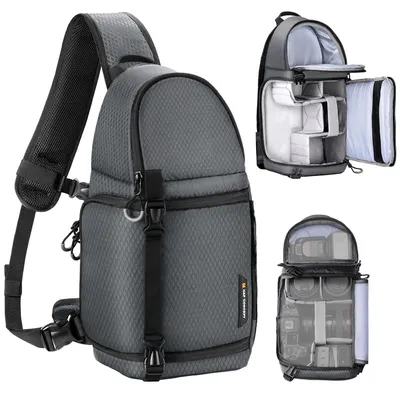 Image de Sacoche de transport pour appareil photo K&F CONCEPT, sac de voyage étanche pour appareil photo