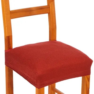 Stuhlhussen 2er-Pack Orange Polyester-Baumwolle 33x4x22 cm