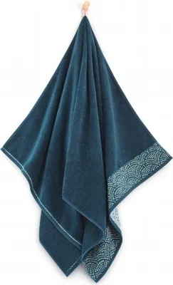 Obrázek produktu pro Bavlněný froté ručník Ravenna 70 x 140 cm tmavě modrý