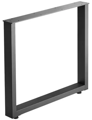 Produktbild von SOTECH Tischgestell SOLID (TAB-KD) 800 x 720 mm – schwarz matt, Stahl
