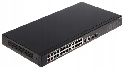 Obrázok produktu pre Dahua Technology CS4228-24GT-375, Riadený, L2, Gigabit Ethernet (10/100/1000), Podpora napájania cez Ethernet (PoE), Inštalácia do Racku