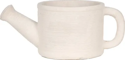 Produktbild von Clayre & Eef Blumentopf Gießkanne 27x15x11 cm Grau Stein