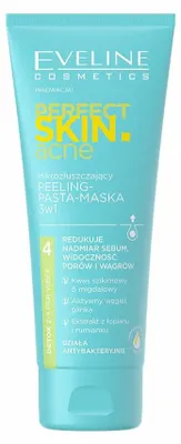 Produktbild von Eveline Cosmetics Perfect Skin Acne – feuchtigkeitsspendendes, glättendes Gesichtspeeling – 10er Pack