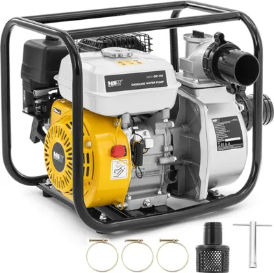 Produktbild von Motorpumpe, Benzinpumpe für Wasser, 7 PS, 3,6 l, 60 m3/h