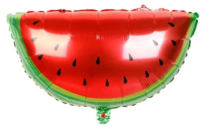 Produktbild von Folienballon Food, Wassermelone, 66 x 49 cm