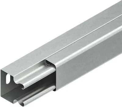 Image de canal LS 2 mètres - Conducteur 40x40mm RAL9010 LLK 40.040 R