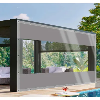 Obrázok produktu pre Priehľadná vonkajšia plachta, 2,5 m x 3 m