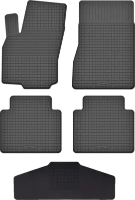 Produktbild von Gummi Fußmatten Set Für: Renault Scenic Iv (2016-) Gummimatten Schwarz
