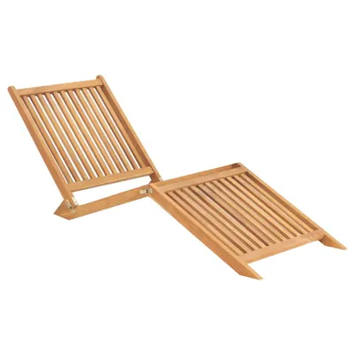 Produktbild von Sonnenliege aus Teak 60 x 57 x 160 cm