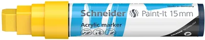 Productafbeelding van Schneider Acrylmarker Paint-It 330, 15 mm, geel