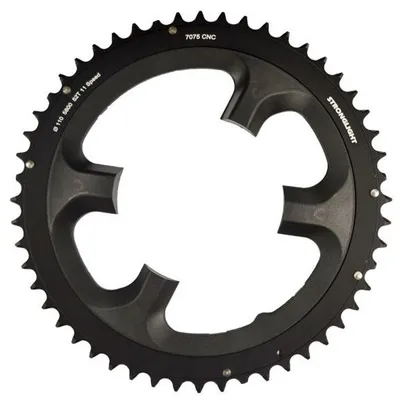 Immagine prodotto di Ingranaggio Stronglight tipo 105-110mm esterno 49 denti, nero, 11 velocità