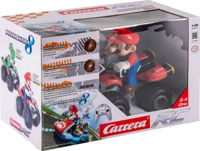 Obrázok produktu pre Carrera 370200996X Carrera RC 2,4GHz Mario Kart Mario  - Quad         370200996X