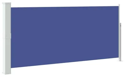 Produktbild von vidaXL Ausziehbare Seitenmarkise 140x300 cm Blau