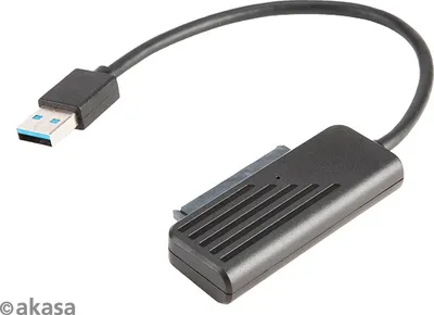 Image de AKASA Adaptateur USB 3.1 pour disques durs et SSD 2,5" - 20 cm