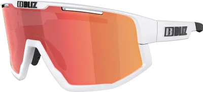 Produktbild von BLIZ Sonnenbrille Fusion matt white smoke&red mirror