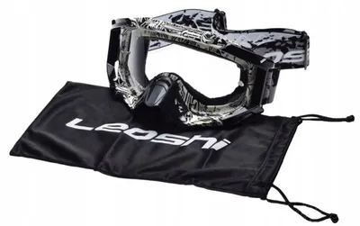 Produktbild von Wilmat Leoshi Enduro Motorradbrille Schwarz S0