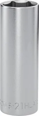 Produktbild von Facom 6-kant Steckschlüssel 1/2" 21 mm, lang