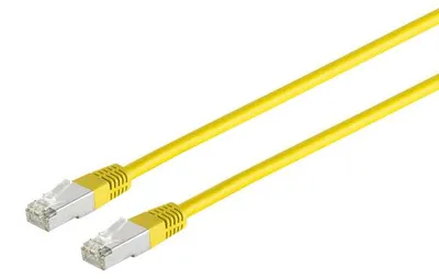 Produktbild von Patchkabel cat 6 S/FTP PIMF Halogenfrei gelb 10m