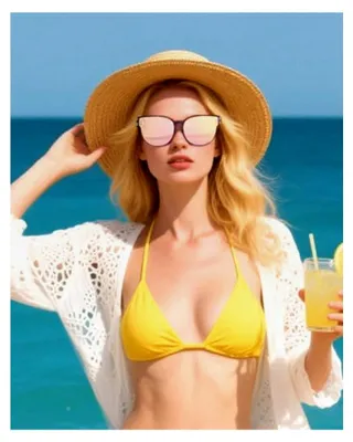Produktbild von Übergroße polarisierte Überbrillen-Sonnenbrille für Damen – Autofahr-Sonnenbrille für über der Brille