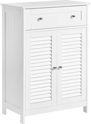 Immagine prodotto di SoBuy Cassettiera da bagno Mobili da bagno Armadio a colonna Armadio da bagno - MDF - Bianco