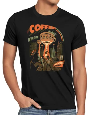 Produktbild von style3 Coffee Invasion Herren T-Shirt