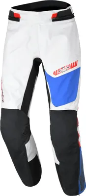 Obrázok produktu pre Nepremokavé motocyklové textilné nohavice Macna Synchrone, svetlosivé/čierne, veľkosť 2XL