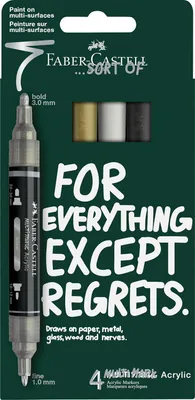 Produktbild von Acrylic Marker Multimark Set 4 Classics