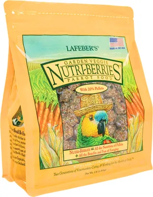 Image de Lafeber NutriBerries Garden Veggie - Nourriture végétale en forme de boule pour perroquets de taille moyenne et grande 1.36kg