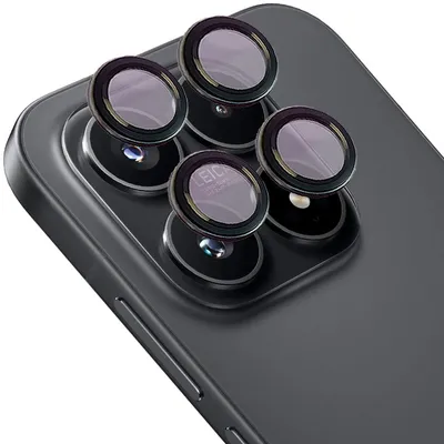 Produktbild von Glas für die Kamera für Xiaomi 17, Bizon Glass Snap Lens, 1 Set, Schwarzer Rahmen