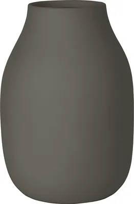 Immagine prodotto di blomus COLORA vaso in porcellana 15 cm (h) diversi colori, Selezione:Grigio acciaio