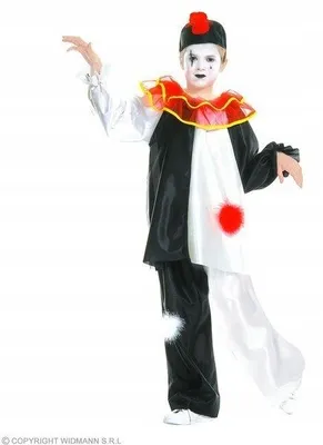 Imagen del producto de "PIERROT" (Abrigo con cuello, pantalón, sombrero)
