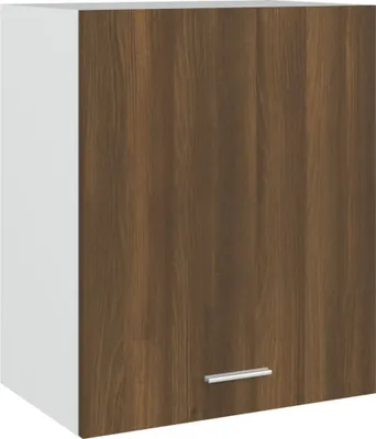 Zdjęcie produktu dla vidaXL Szafka ścienna Lyon brązowy dąb 50x31x60 cm Materiał drewnopochodny
