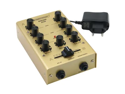 Immagine prodotto di Omnitronic GNOME-202 2 Kanäle 20 - 20000 Hz Gold (10006882)