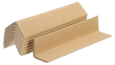50 L-förmige Karton-Eckenschützer 80x30 mm, 3 mm