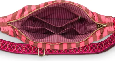 Produktbild von Pip Studio Umhängetasche Freya Half Moon Cross Body Bag Stripe Pink