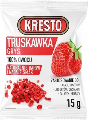 Zdjęcie produktu dla Grys truskawkowy Kresto 15 g